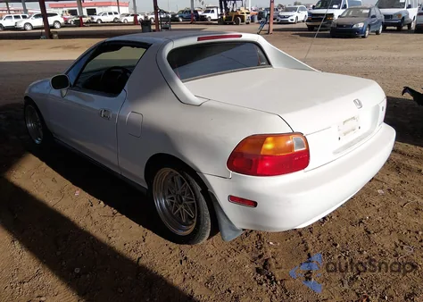 1997 Honda Del Sol Si z USA, uszkodzony, nr VIN JHMEH6161VS001138